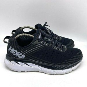Hoka One One Clifton 5 Womens Running Shoes Black